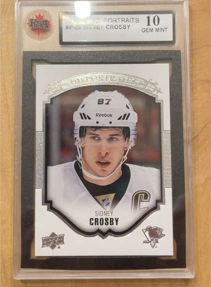 2015-16 Upper Deck UD Portraits #P-25 Sidney Crosby — front