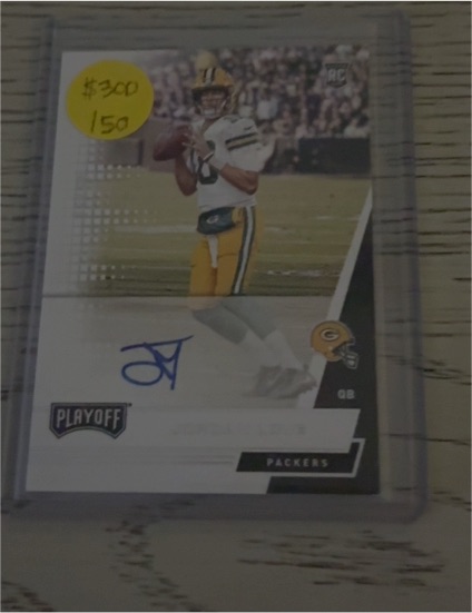 2020 Panini Playoff Football #143 Jordan Love — front