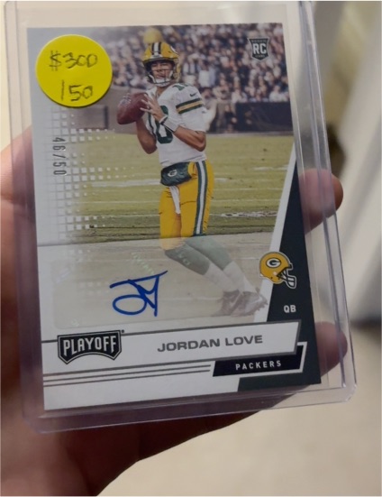 2020 Panini Playoff #RC Jordan Love — front