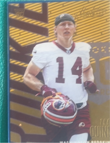 2018 Panini Trey Quinn Rookie Washington Football Team #346 — front