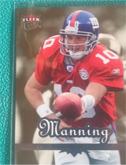 2006 Fleer Ultra #126 Eli Manning — front