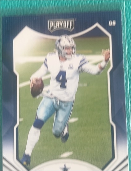 2021 Panini Playoff #100 Dak Prescott — front