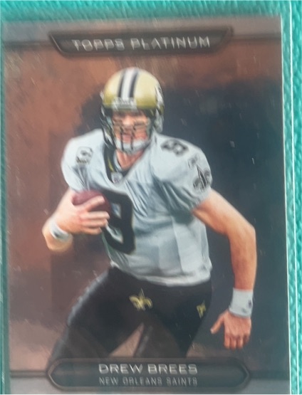 2010 Topps Platinum #70 Drew Brees — front