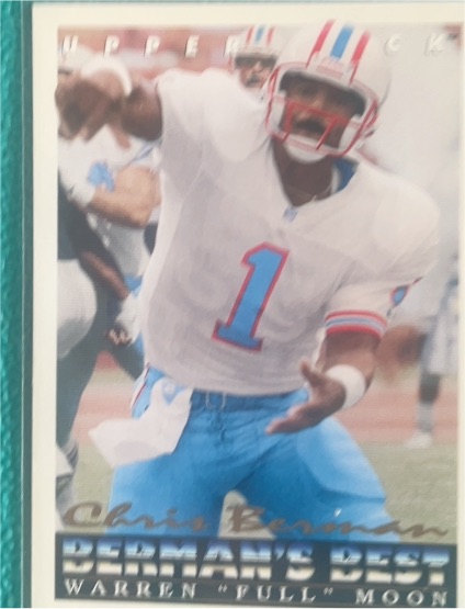 1993 Upper Deck #437 Warren Moon — front