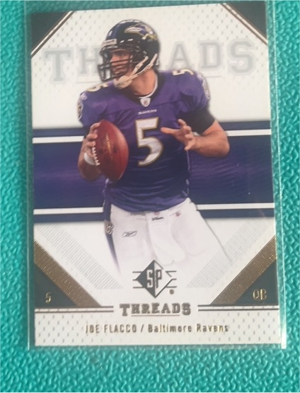 2009 Upper Deck SP Threads #5 Joe Flacco — front