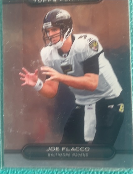 2010 Topps Platinum #164 Joe Flacco — front