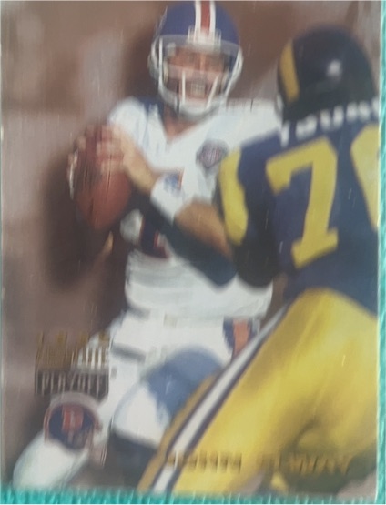 1995 Playoff Absolute #1 John Elway — front