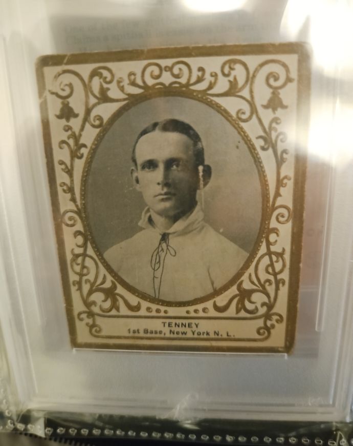 1909 Ramly T204 Fred Tenney — front