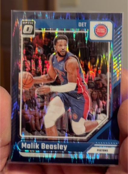 2024-25 Panini Donruss Optic #38 Malik Beasley — front