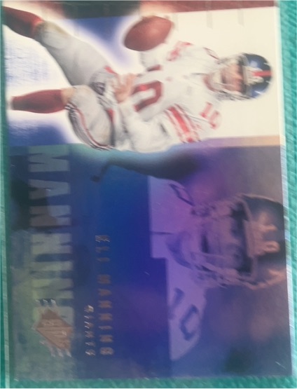 2006 SPx #58 Eli Manning — front