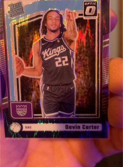2024-25 Panini Donruss Optic #290 Devin Carter — front