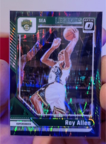 2024 Panini Donruss Optic Legends Ray Allen — front