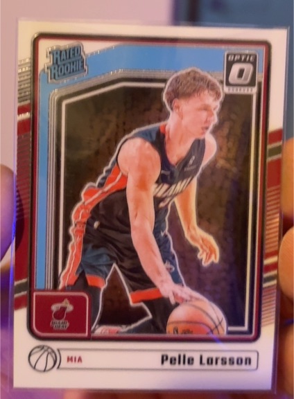 2024-25 Panini Donruss Optic #293 Pelle Larsson — front