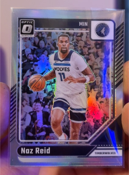 2023 Donruss Optic #MIN Naz Reid — front