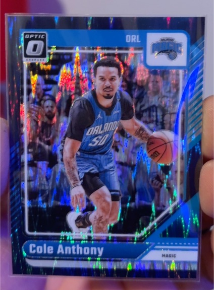2024-25 Donruss Optic #50 Cole Anthony — front