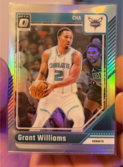 2024-25 Donruss Optic #CHA 2 Grant Williams — front