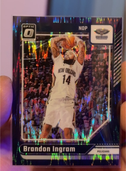2022-23 Panini Donruss Optic #185 Brandon Ingram — front
