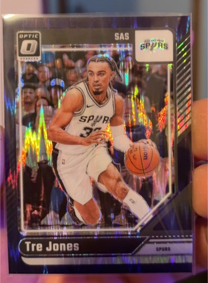 2024-25 Donruss Optic #112 Tre Jones — front