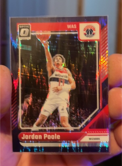 2024-25 Panini Donruss Optic #192 Jordan Poole — front