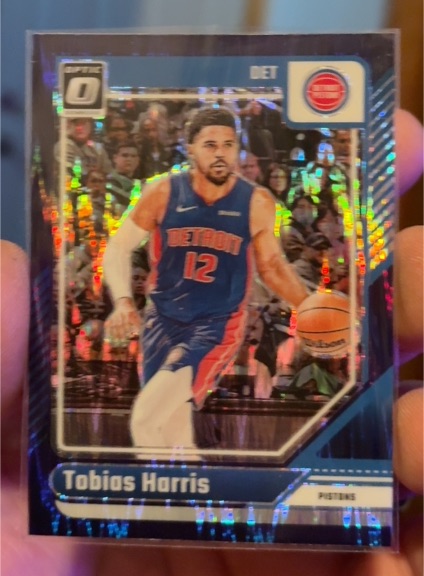 2024-25 Panini Donruss Optic #DET 12 Tobias Harris — front
