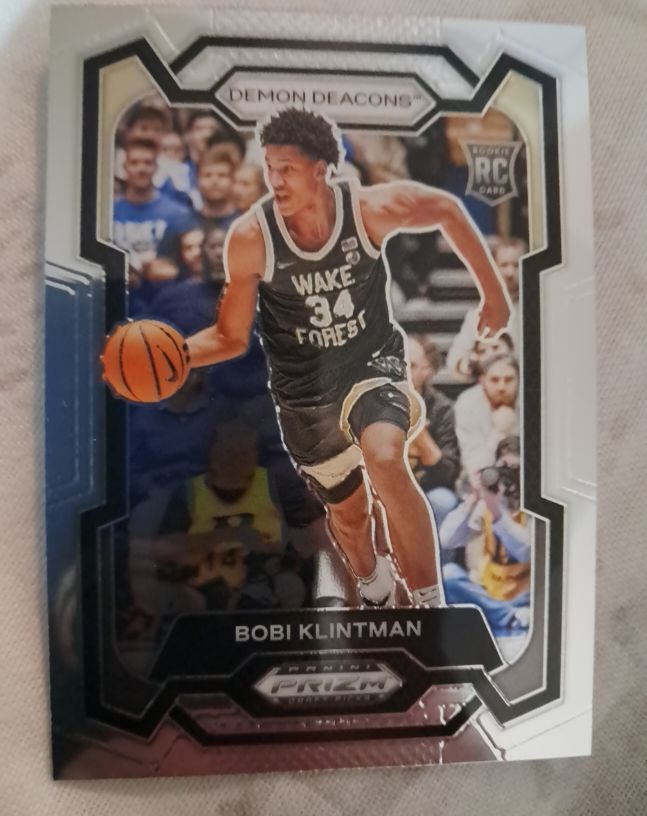 2024 Panini Prizm Draft Picks #34 Bobi Klintman — front