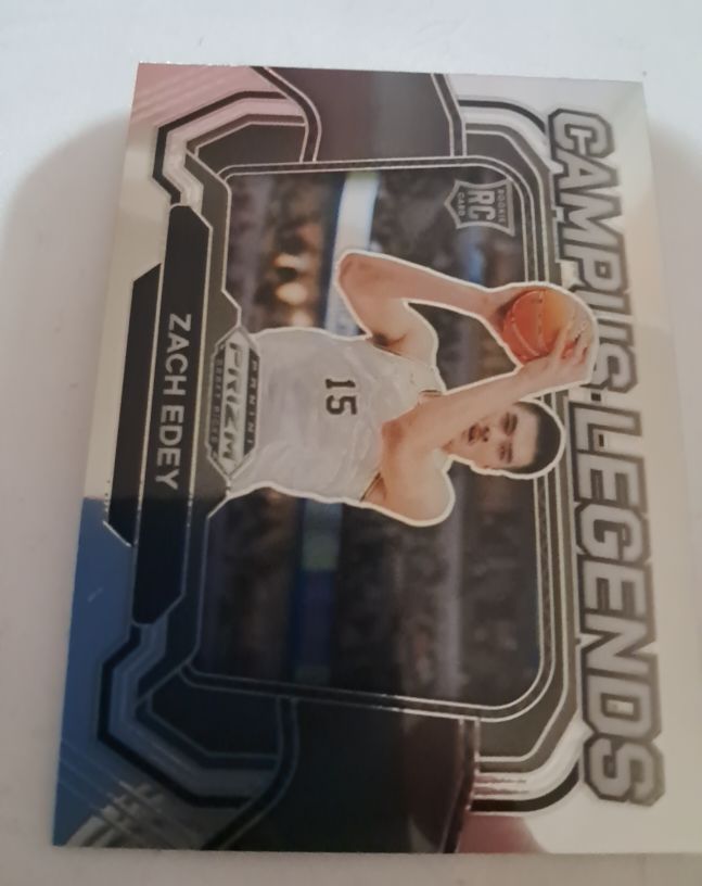 2024 Panini Prizm Draft Picks #8 Zach Edey Campus Legends — front