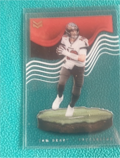 2022 Panini Chronicles Magnitude #MAG-3 Tom Brady Tampa Bay Buccaneers — front