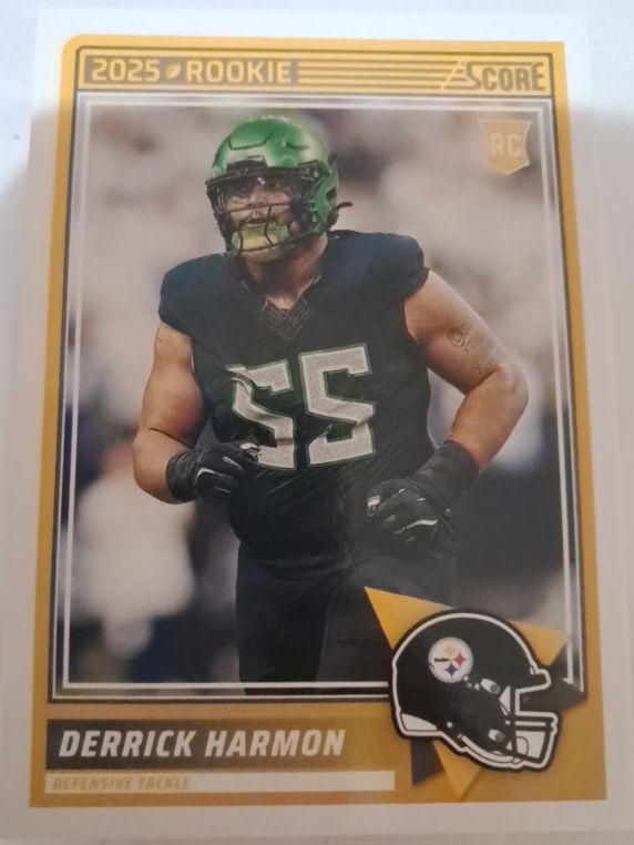 2025 Panini Score #81 Derrick Harmon — front