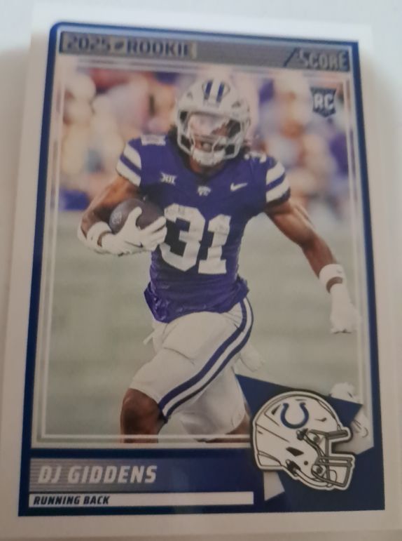 2025 Panini Score #95 DJ Giddens — front