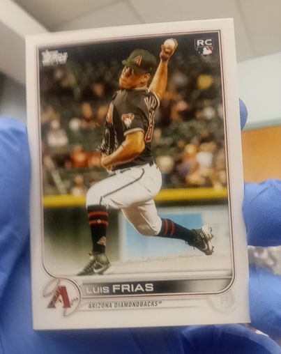 2022 Topps Series 2 #338 Luis Frias — front
