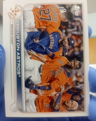 2022 Topps #136 Houston Astros — front