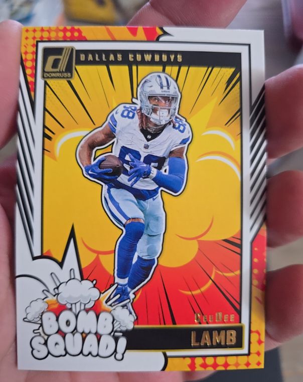 2024 Panini Donruss #18 CeeDee Lamb Bomb Squad — front