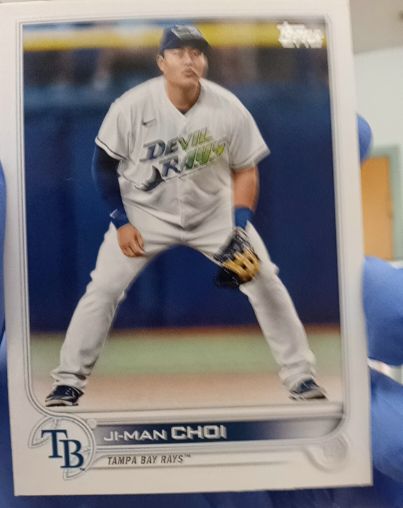 2022 Topps #183 Ji-Man Choi — front