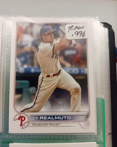 2022 Topps Series 1 #180 J.T. Realmuto — front