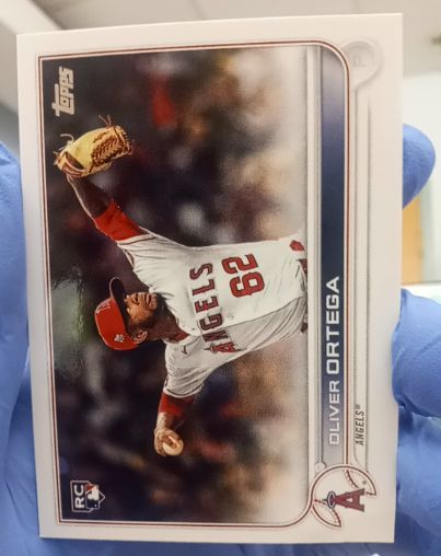 2022 Topps Series 2 #554 Oliver Ortega — front