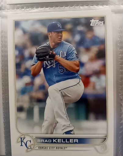2022 Topps Series 2 #412 Brad Keller — front