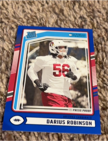 2024 Panini Donruss #381 Darius Robinson — front