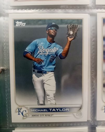 2022 Topps #2 Michael Taylor — front