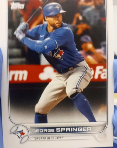 2022 Topps #361 George Springer — front