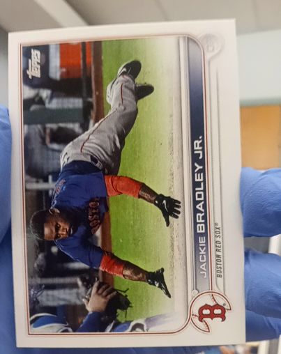 2022 Topps #398 Jackie Bradley Jr. — front