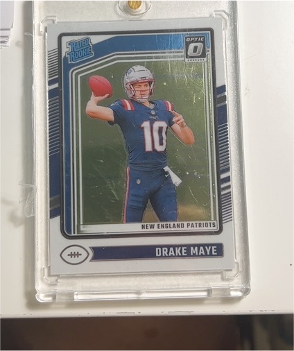 2024 Panini Donruss Optic #229 Drake Maye — front