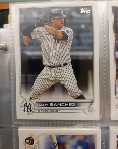 2022 Topps #625 Gary Sanchez — front