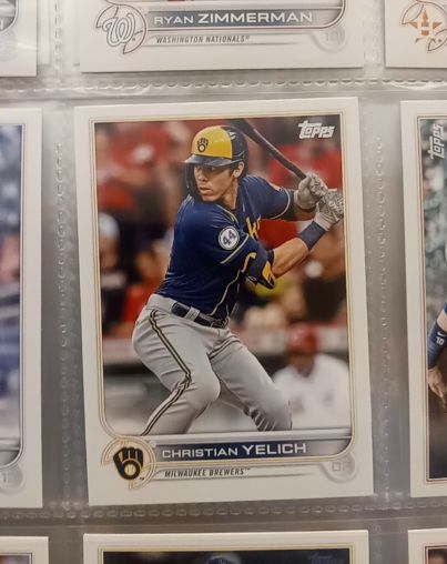 2022 Topps #288 Christian Yelich — front