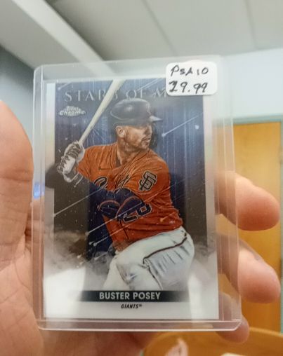 2022 Topps Series 1 Stars of MLB #SMLB-18 Buster Posey — front