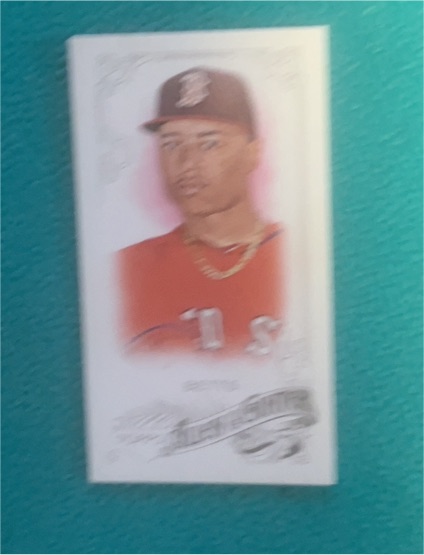 2015 Topps Allen & Ginter #274 Mookie Betts Mini-A & G — front