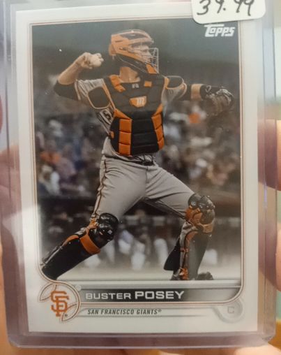 2022 Topps Series 1 #209 Buster Posey — front