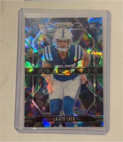 2024 Panini Prizm #5 Laiatu Latu — front