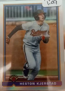 2021 Bowman #91B-HK Heston Kjerstad — front