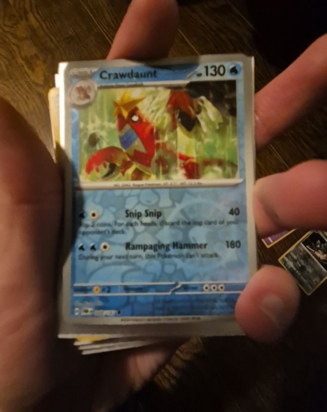 2024 Pokemon SV06: Twilight Masquerade #048 Crawdaunt — front
