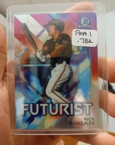 2021 Bowman Chrome Futurist #FUT-NG Nick Gonzales — front